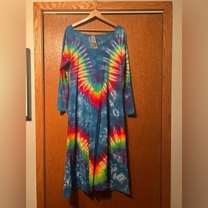 Tie-dye dress